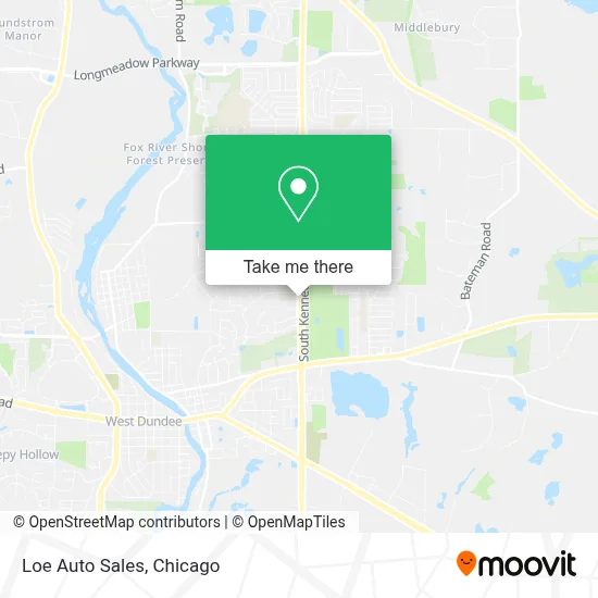Loe Auto Sales map
