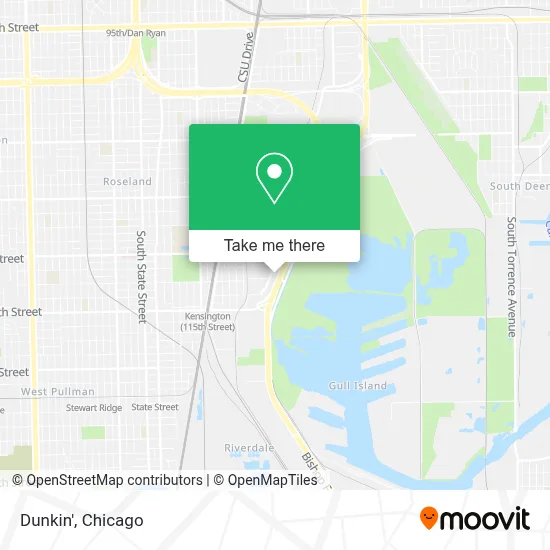 Dunkin' map