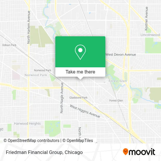 Friedman Financial Group map