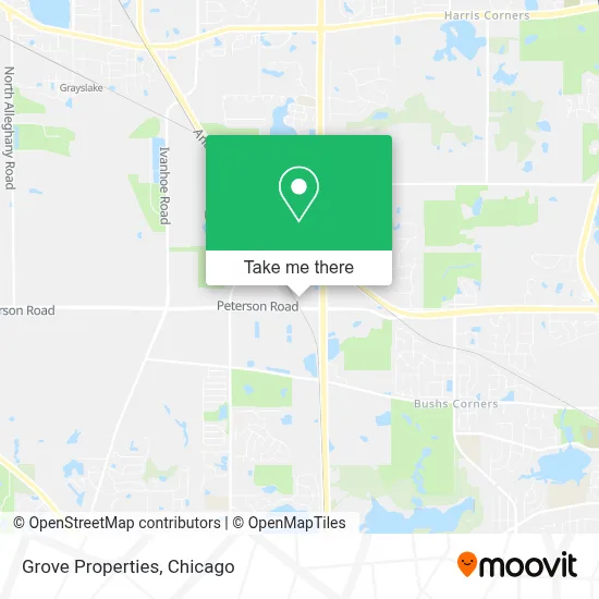 Grove Properties map
