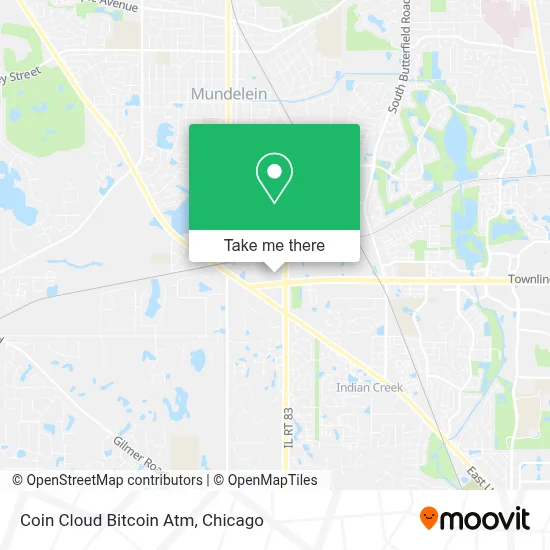 Coin Cloud Bitcoin Atm map