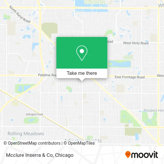 Mcclure Inserra & Co map