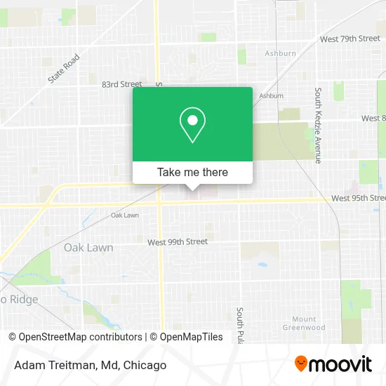 Adam Treitman, Md map