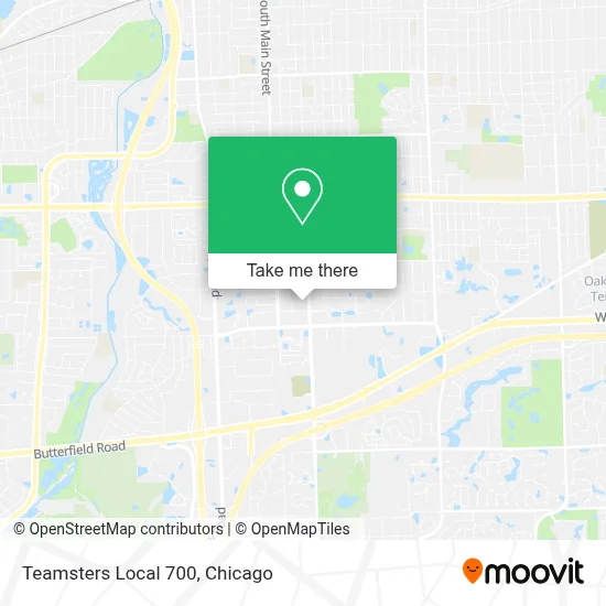 Teamsters Local 700 map