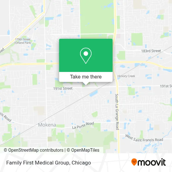 Family First Medical Group map