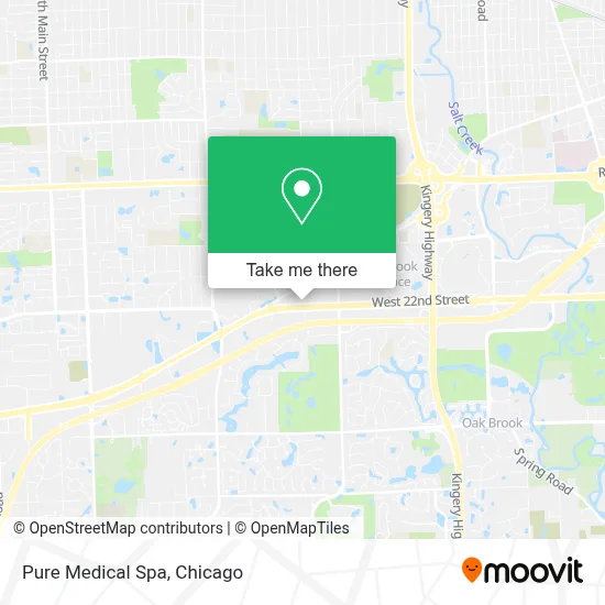 Pure Medical Spa map