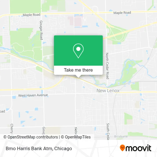 Bmo Harris Bank Atm map