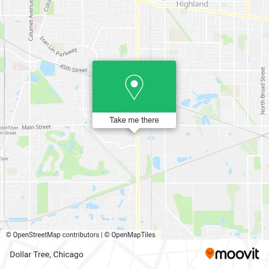 Dollar Tree map