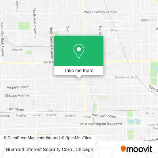 Guarded Interest Security Corp. map