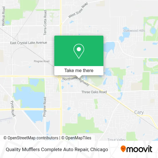 Quality Mufflers Complete Auto Repair map