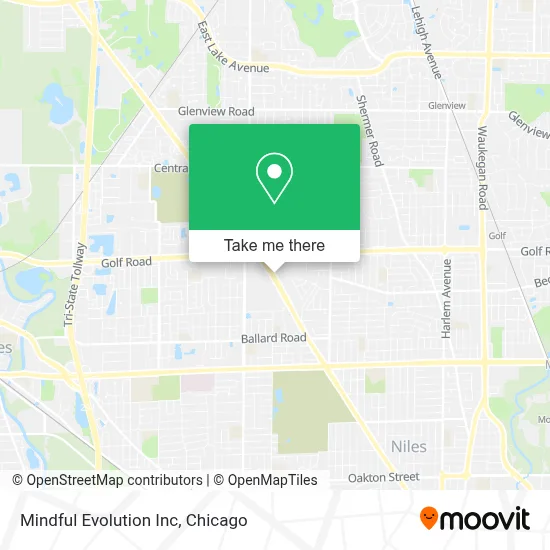 Mindful Evolution Inc map