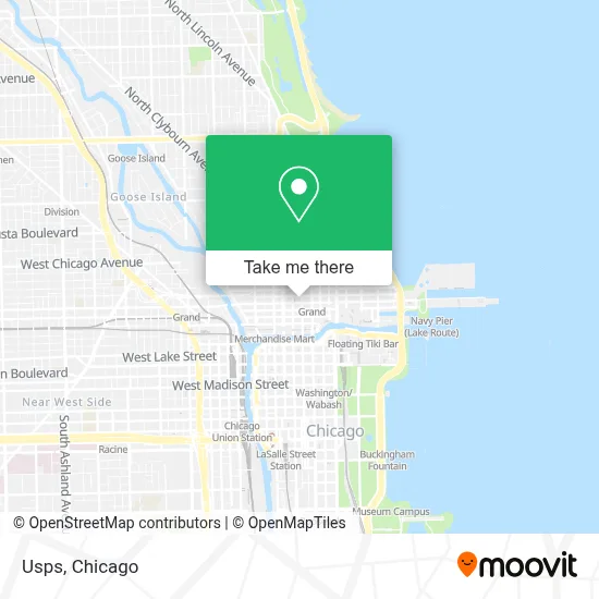 Usps map