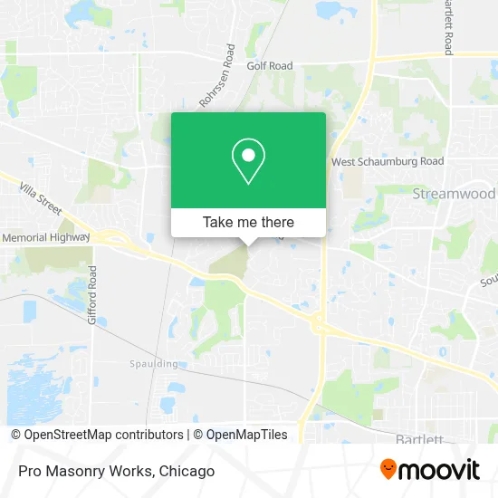 Pro Masonry Works map