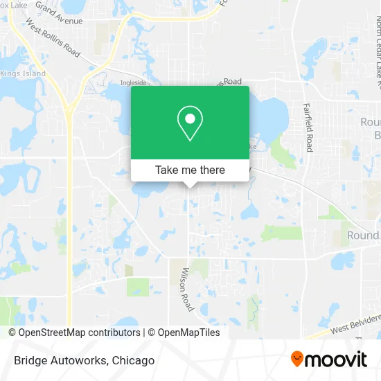 Bridge Autoworks map