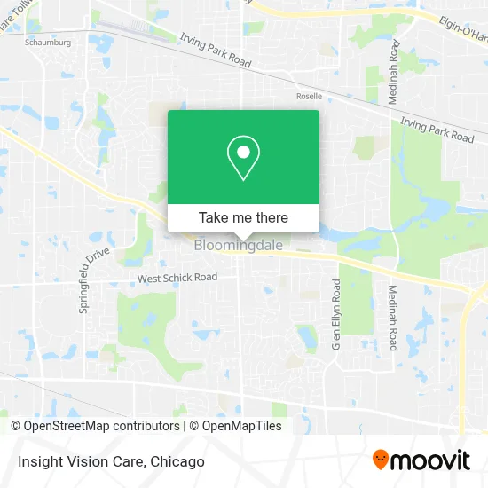 Insight Vision Care map