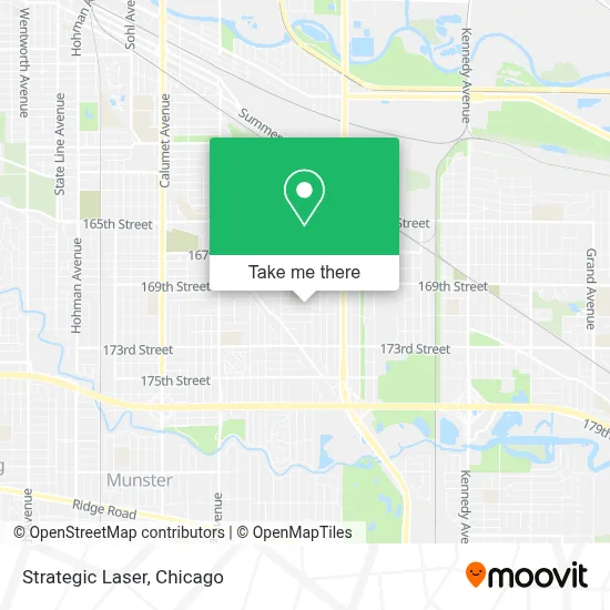 Strategic Laser map