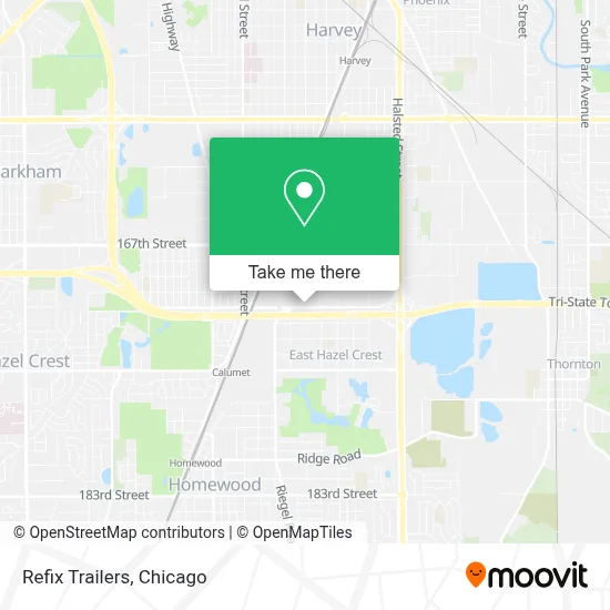 Refix Trailers map