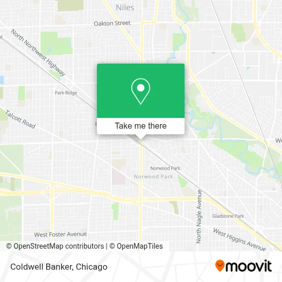 Coldwell Banker map
