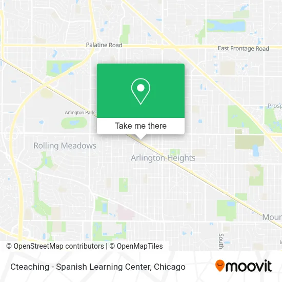 Cteaching - Spanish Learning Center map