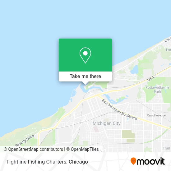 Tightline Fishing Charters map