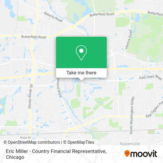 Eric Miller - Country Financial Representative map