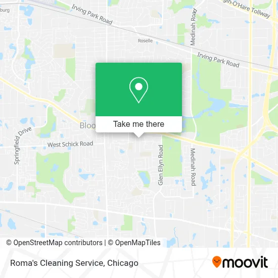 Roma's Cleaning Service map