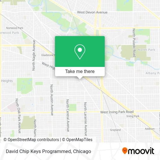 David Chip Keys Programmed map
