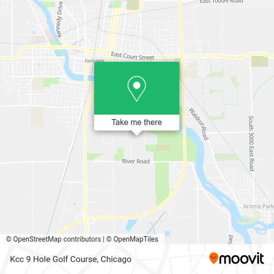 Kcc 9 Hole Golf Course map