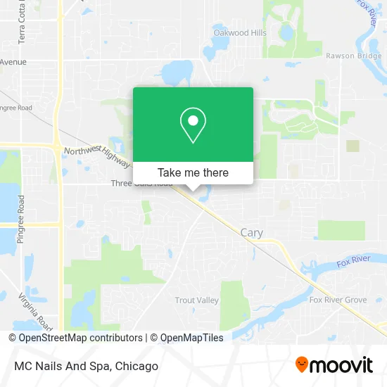 MC Nails And Spa map
