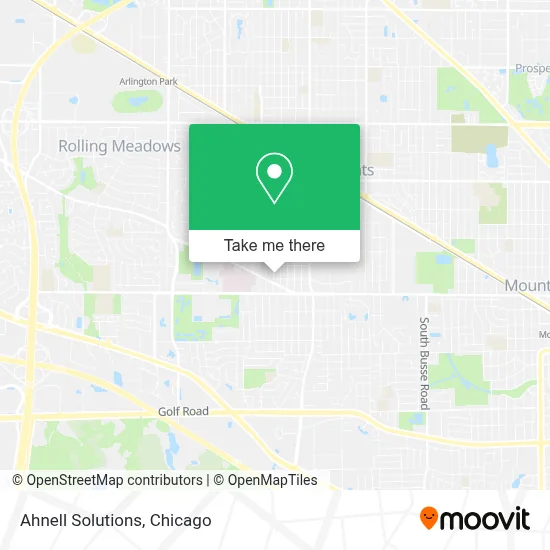 Ahnell Solutions map