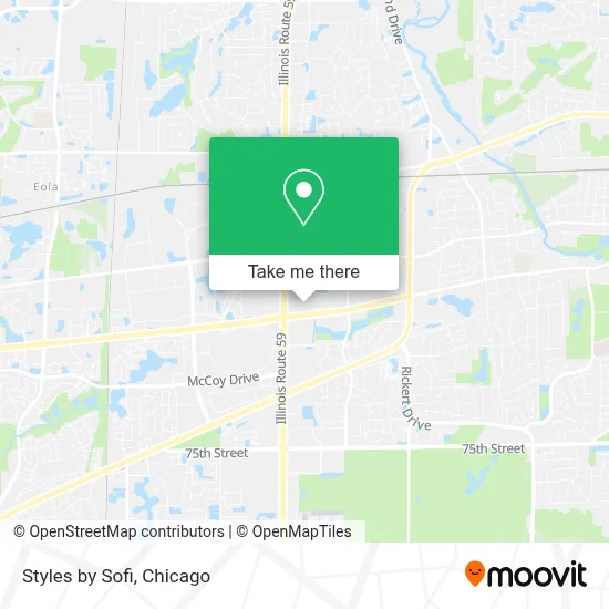 Styles by Sofi map