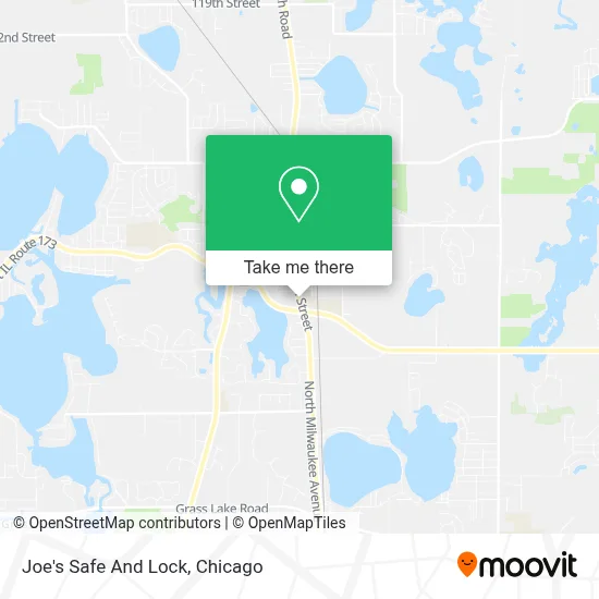 Joe's Safe And Lock map