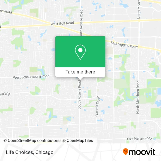 Life Choices map