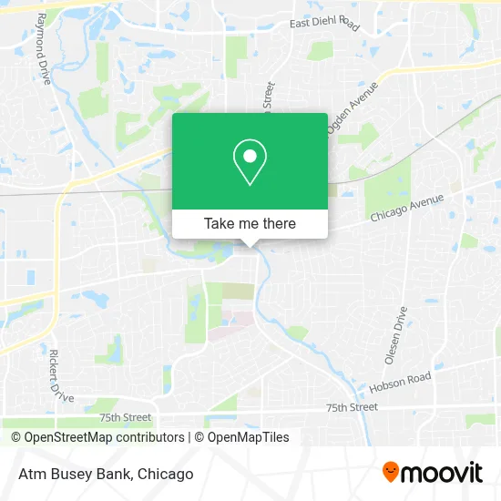 Atm Busey Bank map