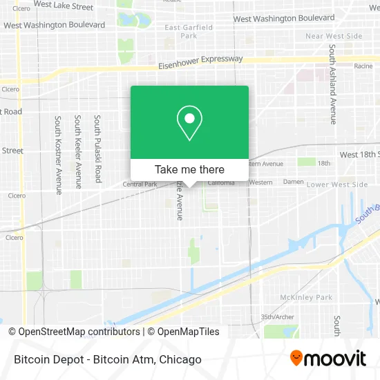 Bitcoin Depot - Bitcoin Atm map
