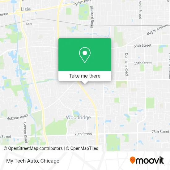 My Tech Auto map