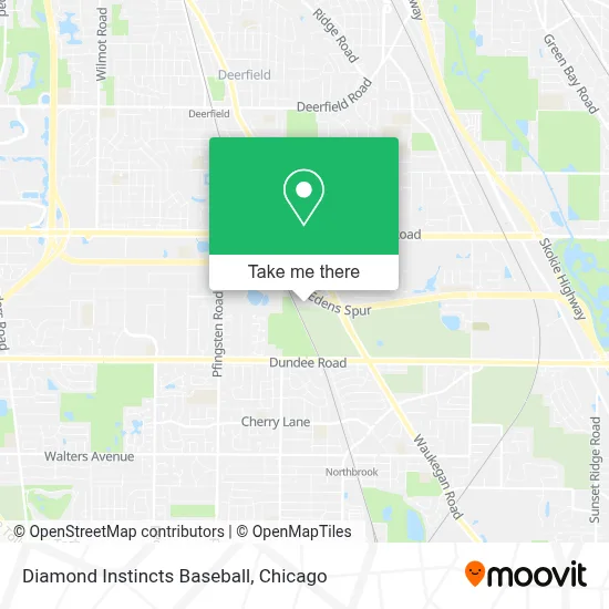 Diamond Instincts Baseball map