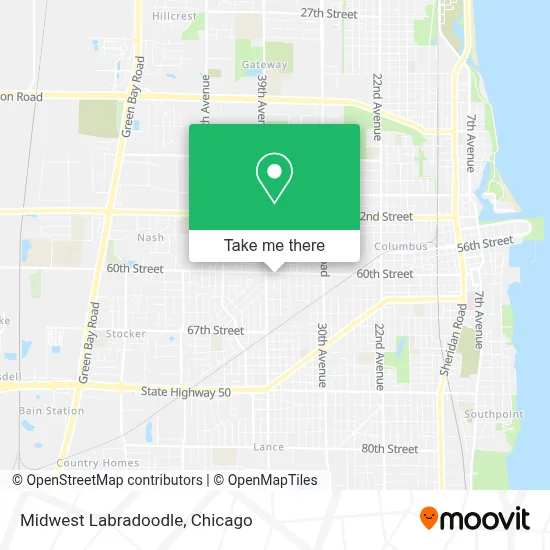 Midwest Labradoodle map