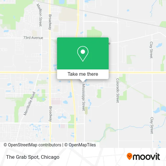 The Grab Spot map
