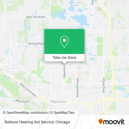 Beltone Hearing Aid Service map