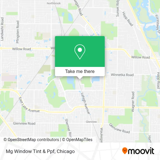 Mg Window Tint & Ppf map