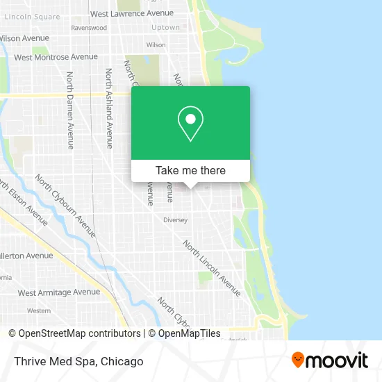Thrive Med Spa map