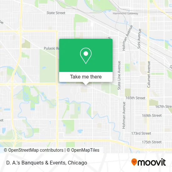 D. A.'s Banquets & Events map