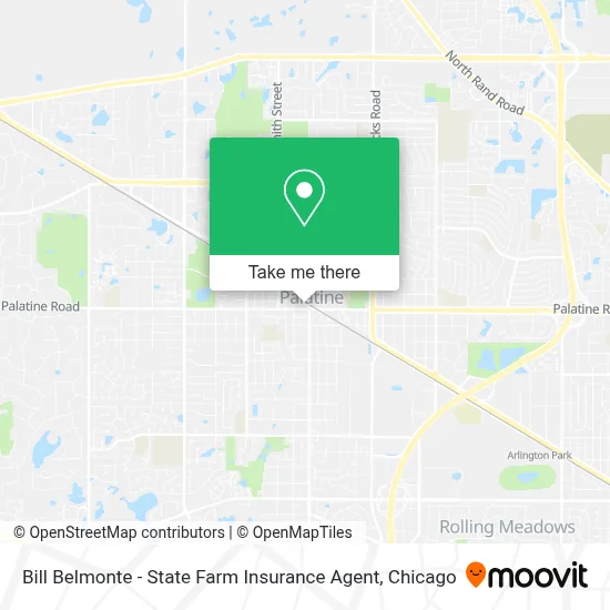 Bill Belmonte - State Farm Insurance Agent map