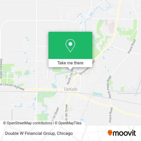 Double W Financial Group map