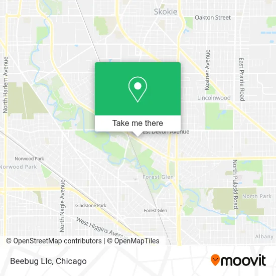 Beebug Llc map