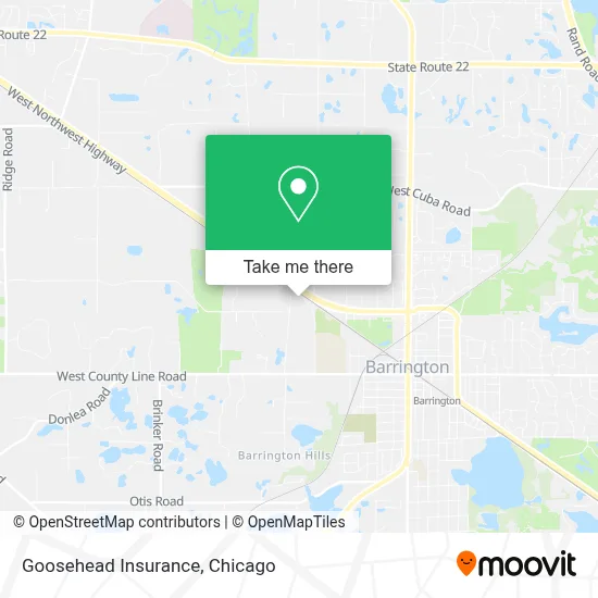 Goosehead Insurance map