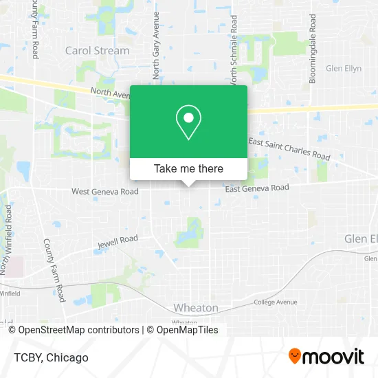 Tcby map