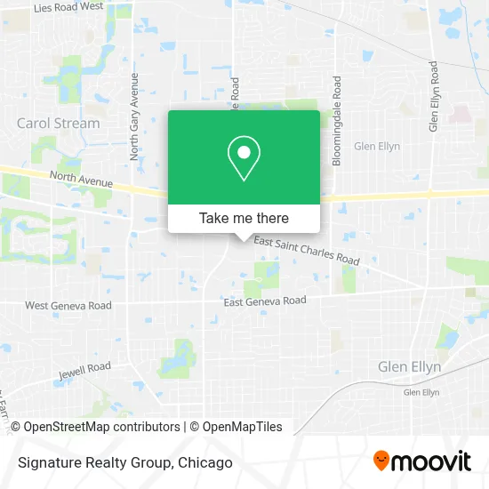 Signature Realty Group map