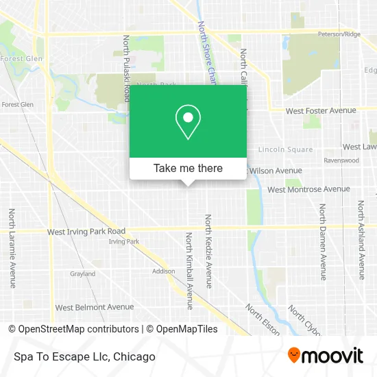 Spa To Escape Llc map